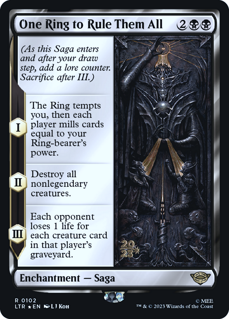 One Ring to Rule Them All [The Lord of the Rings: Tales of Middle-Earth Prerelease Promos] - The Mythic Store | 24h Order Processing