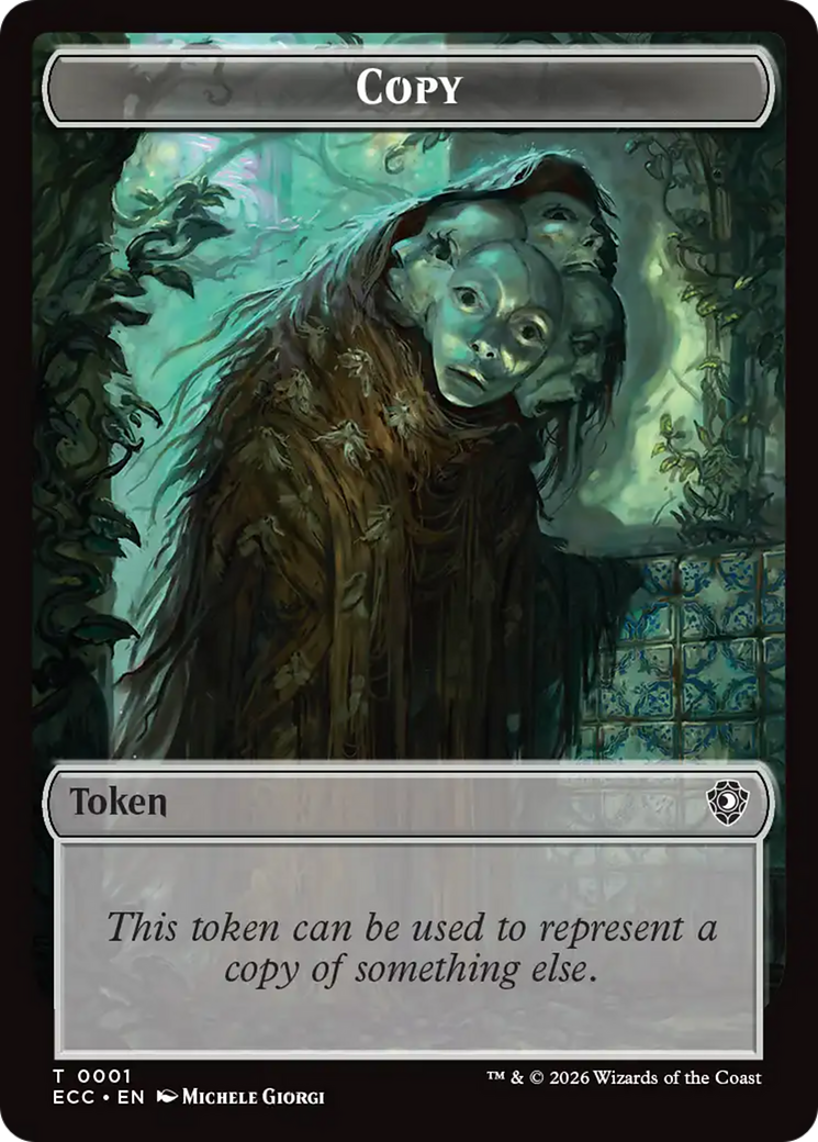 Treasure // Copy Double-Sided Token [Lorwyn Eclipsed Tokens] - The Mythic Store | 24h Order Processing