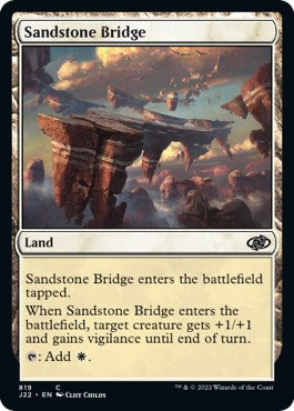 Sandstone Bridge [Jumpstart 2022] - The Mythic Store | 24h Order Processing