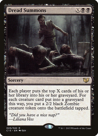 Dread Summons [Commander 2015] - The Mythic Store | 24h Order Processing