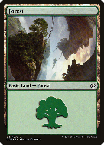 Forest (33) [Duel Decks: Nissa vs. Ob Nixilis] - The Mythic Store | 24h Order Processing