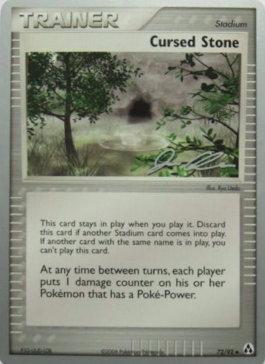 Cursed Stone (72/92) (Mewtrick - Jason Klaczynski) [World Championships 2006] - The Mythic Store | 24h Order Processing