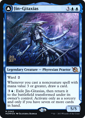 Jin-Gitaxias // The Great Synthesis [March of the Machine Prerelease Promos] - The Mythic Store | 24h Order Processing