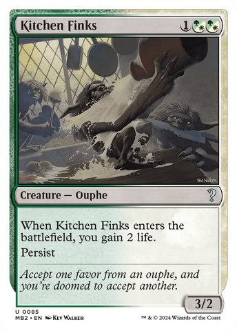 Kitchen Finks (White Border) [Mystery Booster 2] - The Mythic Store | 24h Order Processing