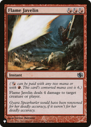 Flame Javelin [The List] - The Mythic Store | 24h Order Processing