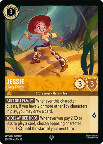 Jessie - Lively Cowgirl (20/204) [Wilds Unknown] - The Mythic Store | 24h Order Processing