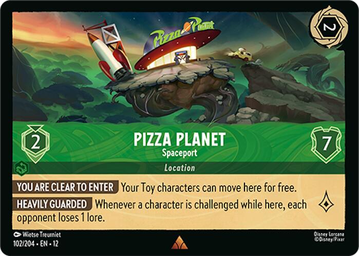 Pizza Planet - Spaceport (102/204) [Wilds Unknown] - The Mythic Store | 24h Order Processing