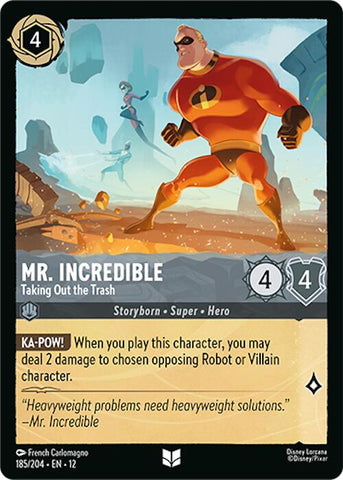 Mr. Incredible - Taking Out the Trash (185/204) [Wilds Unknown] - The Mythic Store | 24h Order Processing