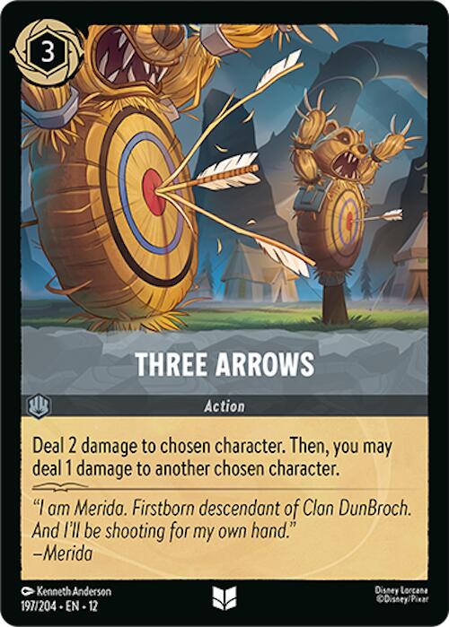 Three Arrows (197/204) [Wilds Unknown] - The Mythic Store | 24h Order Processing