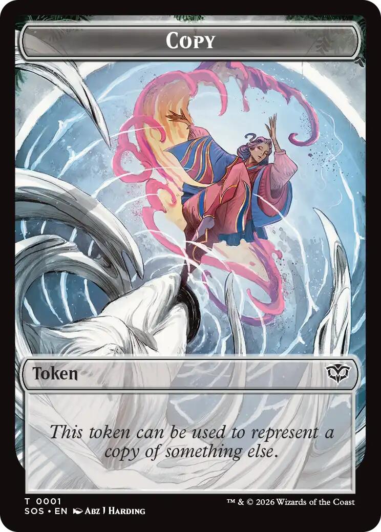 Contract // Copy Double-Sided Token [Secrets of Strixhaven Commander Tokens] - The Mythic Store | 24h Order Processing