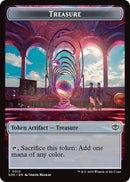 Primo, The Indivisble // Treasure Double-Sided Token [Secrets of Strixhaven Commander Tokens] - The Mythic Store | 24h Order Processing