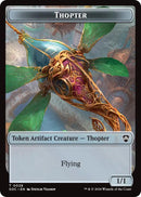 Thopter // Fractal (0004) Double-Sided Token [Secrets of Strixhaven Commander Tokens] - The Mythic Store | 24h Order Processing