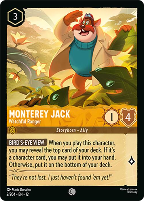 Monterey Jack - Watchful Ranger (2/204) [Wilds Unknown] - The Mythic Store | 24h Order Processing