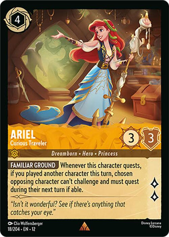 Ariel - Curious Traveler (18/204) [Wilds Unknown] - The Mythic Store | 24h Order Processing