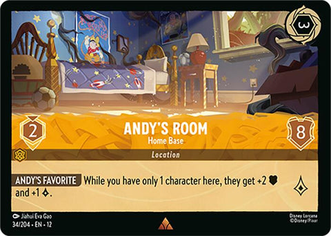 Andy's Room - Home Base (34/204) [Wilds Unknown] - The Mythic Store | 24h Order Processing
