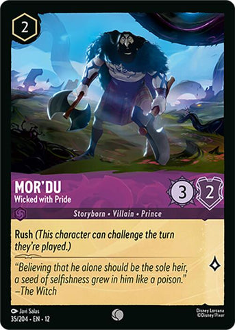 Mor'du - Wicked with Pride (35/204) [Wilds Unknown] - The Mythic Store | 24h Order Processing