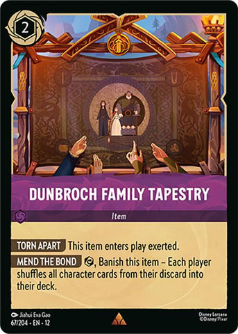 DunBroch Family Tapestry (67/204) [Wilds Unknown] - The Mythic Store | 24h Order Processing