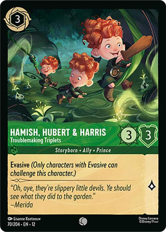 Hamish, Hubert & Harris - Troublemaking Triplets (70/204) [Wilds Unknown] - The Mythic Store | 24h Order Processing