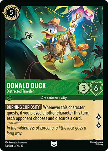 Donald Duck - Distracted Traveler (84/204) [Wilds Unknown] - The Mythic Store | 24h Order Processing