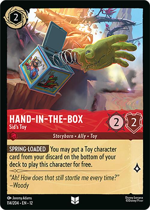 Hand-in-the-Box - Sid's Toy (114/204) [Wilds Unknown] - The Mythic Store | 24h Order Processing