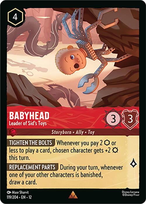 Babyhead - Leader of Sid's Toys (119/204) [Wilds Unknown] - The Mythic Store | 24h Order Processing