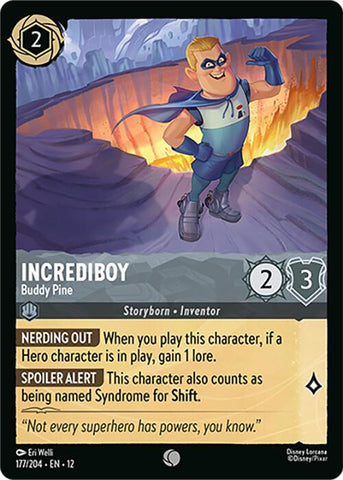 Incrediboy - Buddy Pine (177/204) [Wilds Unknown] - The Mythic Store | 24h Order Processing