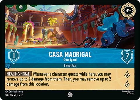 Casa Madrigal - Courtyard (170/204) [Wilds Unknown] - The Mythic Store | 24h Order Processing