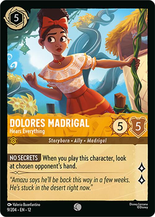 Dolores Madrigal - Hears Everything (9/204) [Wilds Unknown] - The Mythic Store | 24h Order Processing
