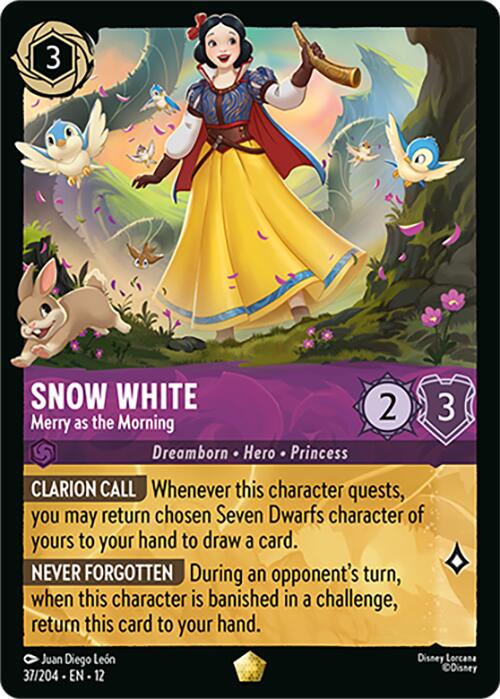 Snow White - Merry as the Morning (37/204) [Wilds Unknown] - The Mythic Store | 24h Order Processing