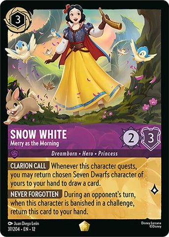 Snow White - Merry as the Morning (37/204) [Wilds Unknown]