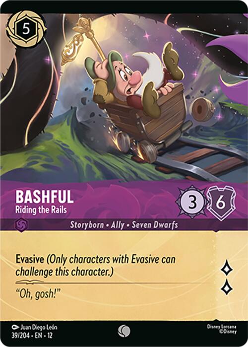 Bashful - Riding the Rails (Foil) (39/204) [Wilds Unknown] - The Mythic Store | 24h Order Processing