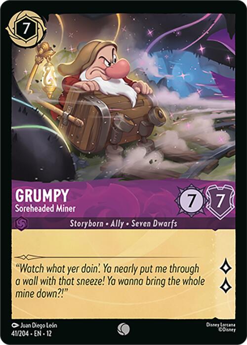 Grumpy - Soreheaded Miner (41/204) [Wilds Unknown] - The Mythic Store | 24h Order Processing