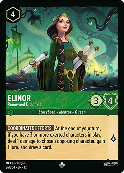 Elinor - Renowned Diplomat (86/204) [Wilds Unknown]