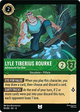 Lyle Tiberius Rourke - Adventurer for Hire (87/204) [Wilds Unknown]
