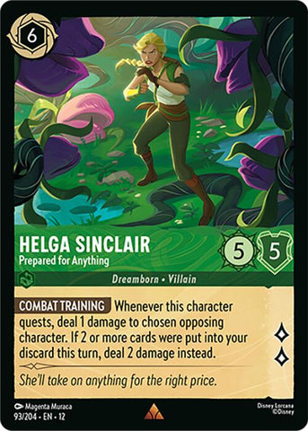 Helga Sinclair - Prepared for Anything (93/204) [Wilds Unknown]