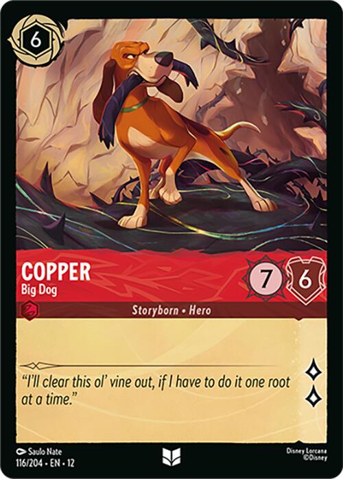 Copper - Big Dog (116/204) [Wilds Unknown]