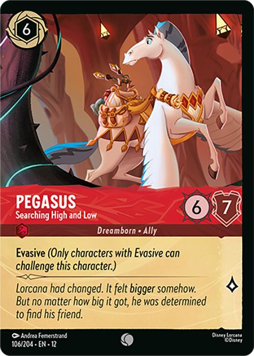 Pegasus - Searching High and Low (Foil) (106/204) [Wilds Unknown]