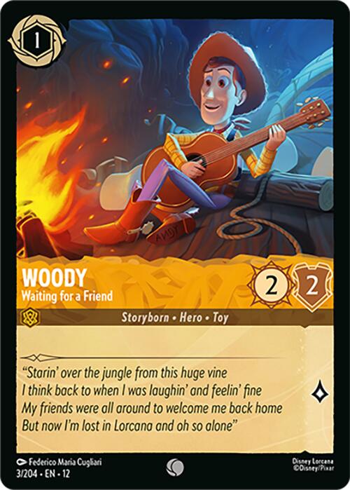 Woody - Waiting for a Friend (3/204) [Wilds Unknown] - The Mythic Store | 24h Order Processing