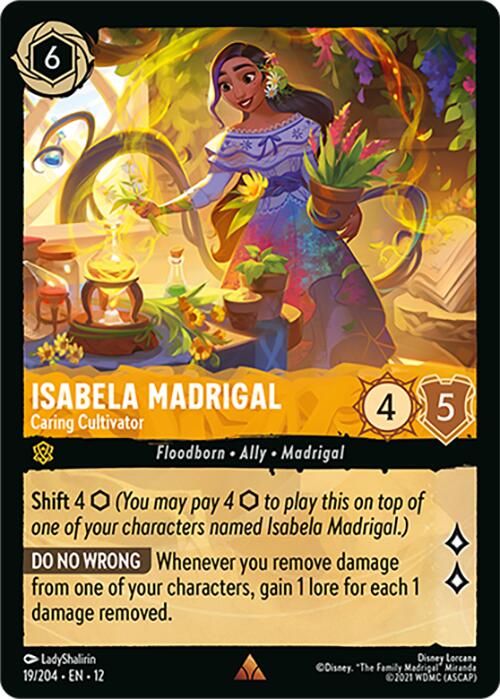 Isabela Madrigal - Caring Cultivator (19/204) [Wilds Unknown] - The Mythic Store | 24h Order Processing