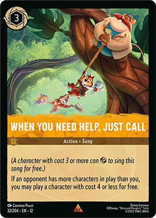 When You Need Help, Just Call (32/204) [Wilds Unknown] - The Mythic Store | 24h Order Processing