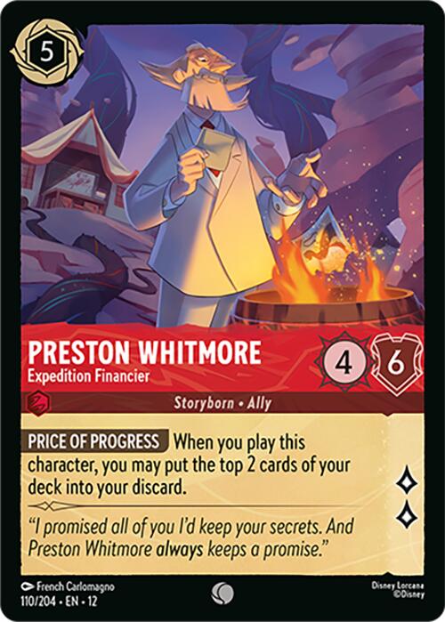Preston Whitmore - Expedition Financier (110/204) [Wilds Unknown] - The Mythic Store | 24h Order Processing