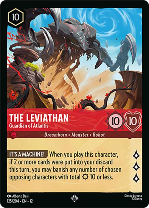The Leviathan - Guardian of Atlantis (125/204) [Wilds Unknown] - The Mythic Store | 24h Order Processing