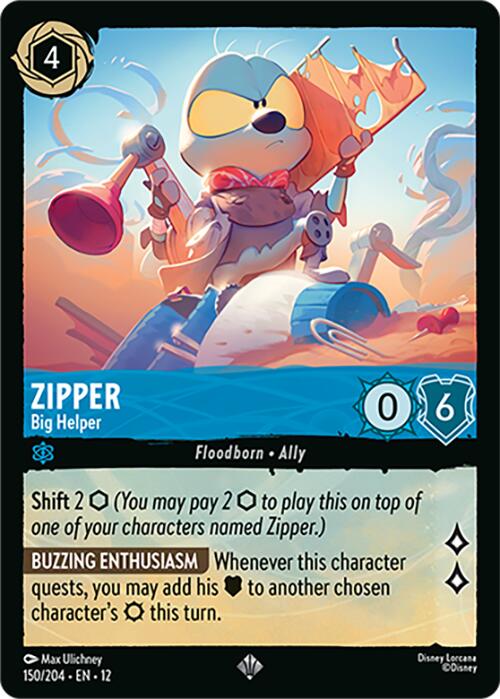 Zipper - Big Helper (150/204) [Wilds Unknown] - The Mythic Store | 24h Order Processing