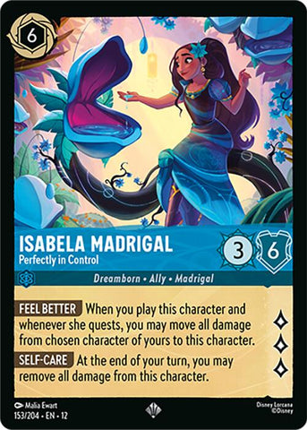 Isabela Madrigal - Perfectly in Control (153/204) [Wilds Unknown] - The Mythic Store | 24h Order Processing