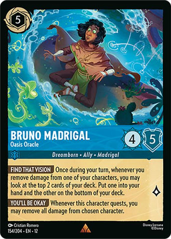 Bruno Madrigal - Oasis Oracle (154/204) [Wilds Unknown] - The Mythic Store | 24h Order Processing