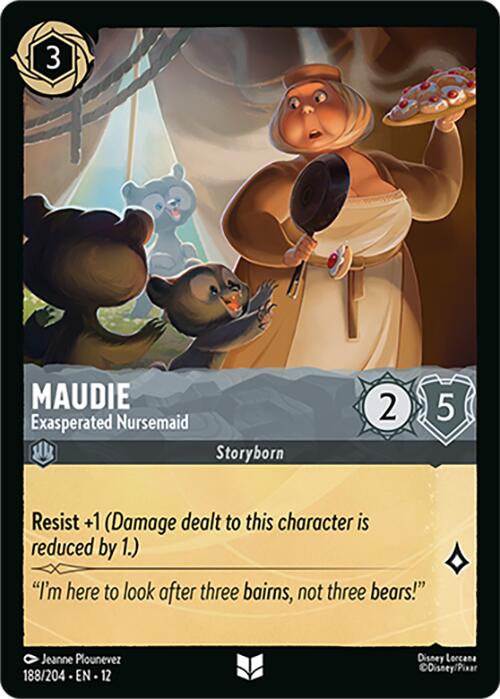 Maudie - Exasperated Nursemaid (188/204) [Wilds Unknown] - The Mythic Store | 24h Order Processing