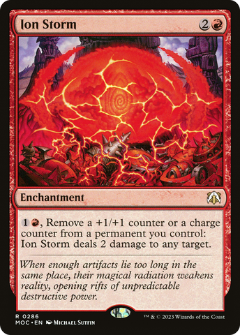 Ion Storm [March of the Machine Commander] - The Mythic Store | 24h Order Processing