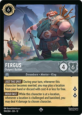 Fergus - Outpost Builder (194/204) [Wilds Unknown] - The Mythic Store | 24h Order Processing