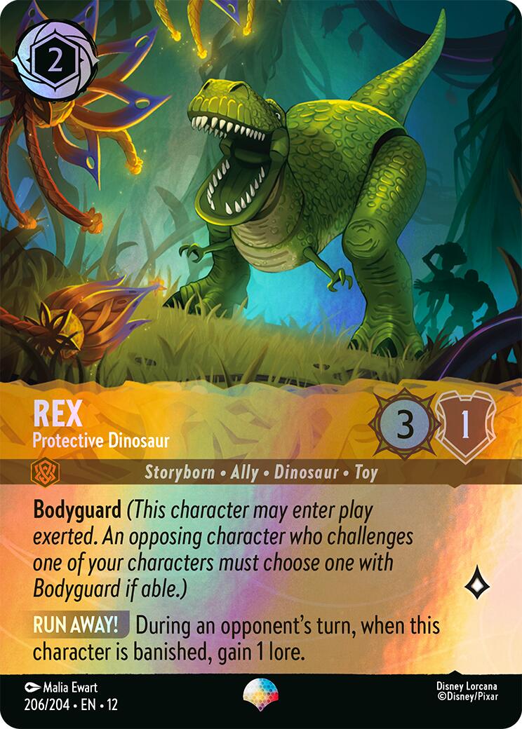 Rex - Protective Dinosaur (Epic) (206/204) [Wilds Unknown] - The Mythic Store | 24h Order Processing