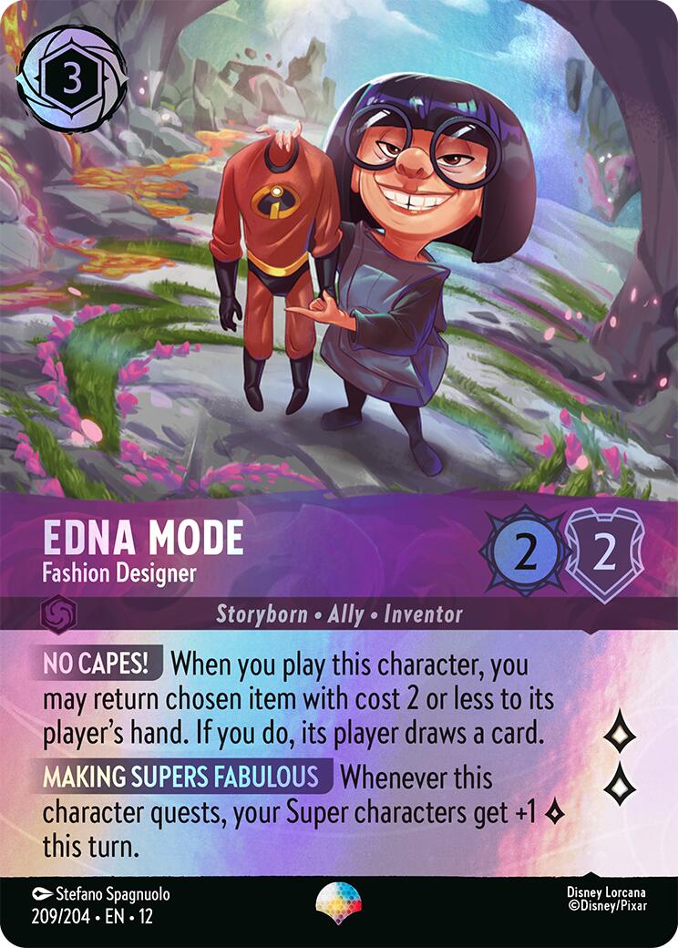 Edna Mode - Fashion Designer (Epic) (209/204) [Wilds Unknown] - The Mythic Store | 24h Order Processing
